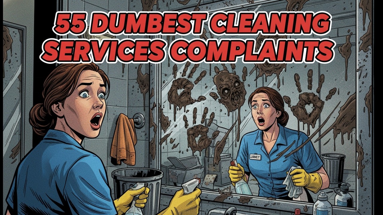 55 Cleaning Service Complaint That Make ZERO Sense