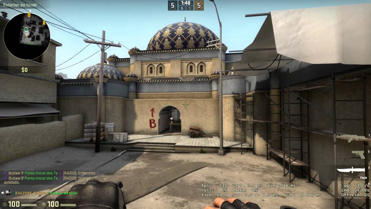 Counter strike  Global Offensive Competitive 15/04/2016 - Dust II