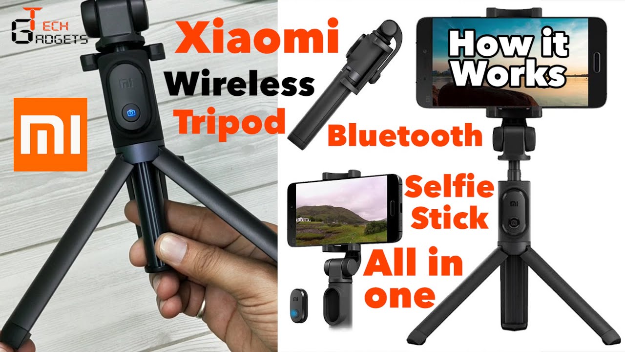 Xiaomi Bluetooth Tripod Selfie Stick All in one Wireless full