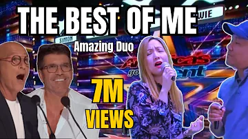 The judges were surprised to see this amazing duet from a perfect couple--the best of me