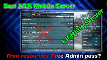 Best ARK Mobile Server.With free kit and admin help.Admin pass buy in cheap price.#arkmobile