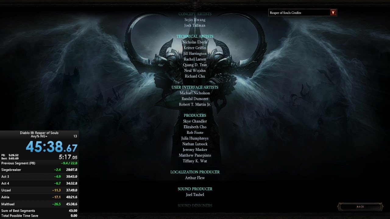 Former Diablo III Reaper of Souls Wizard Speedrun World Record in 