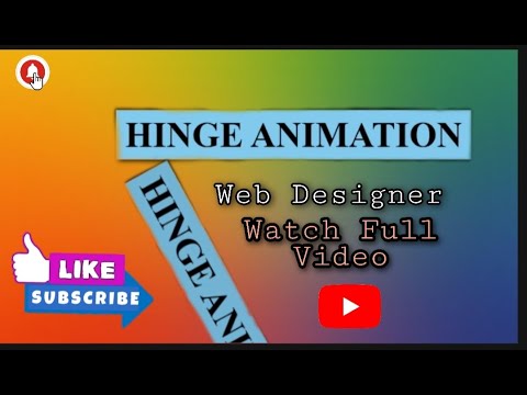 CSS3 Hinge Animation | Css Animation.