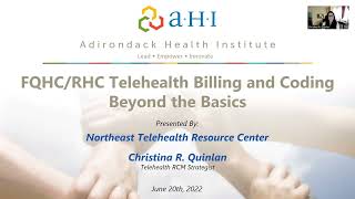 FQHC & RHC Telehealth Billing and Coding Beyond the Basics