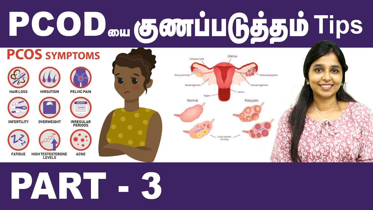 Pcod Paining Part PCOD IS CUREABLE TIPS | PART 3 | Explained by Dr.SHARMIKA THARUN - YouTube