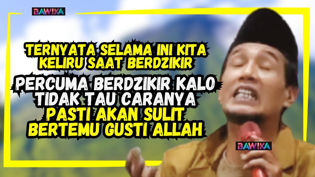 AWAS ! JANGAN ASAL DZIKIR ! PERHATIKAN INI SEBELUM DZIKIRMU TAK BERGUNA GUS MUKHLASON ROSYID TERBARU