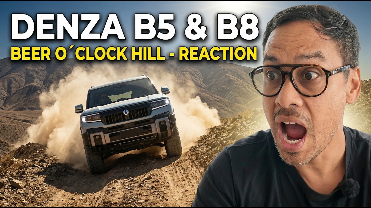 DENZA B5 & B8 покоряют Пивной холм – Обновление программного обеспечения изменило всё