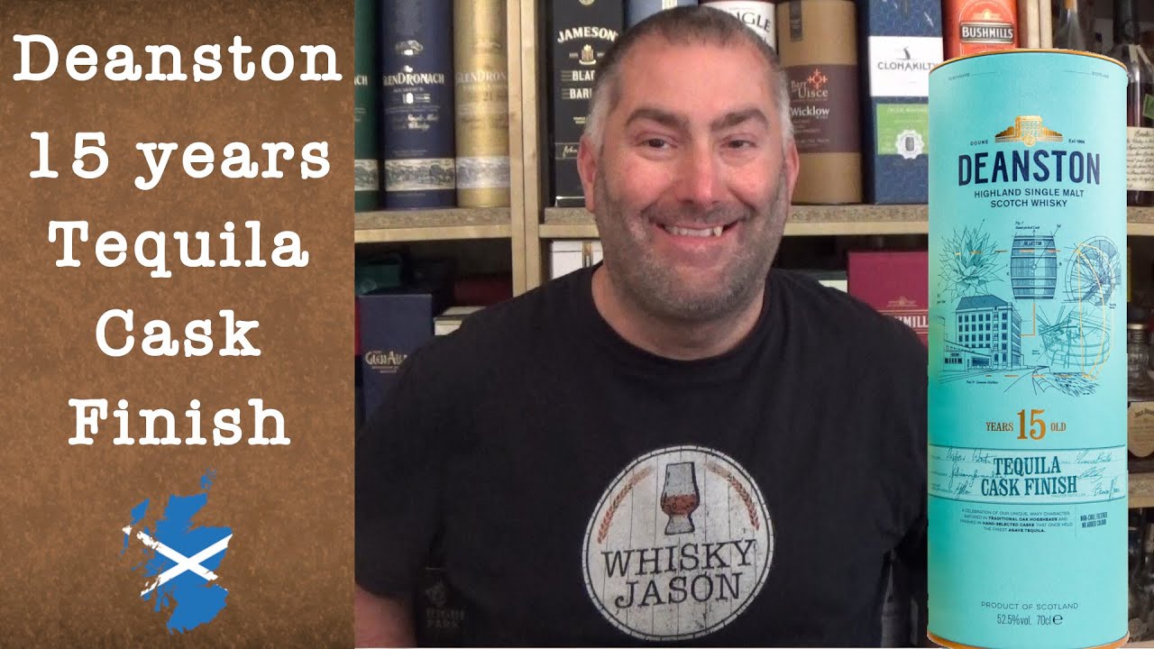 Deanston 15 Jahre Tequila Cask Finish Single Malt Scotch Whisky Verkostung vom WhiskyJason