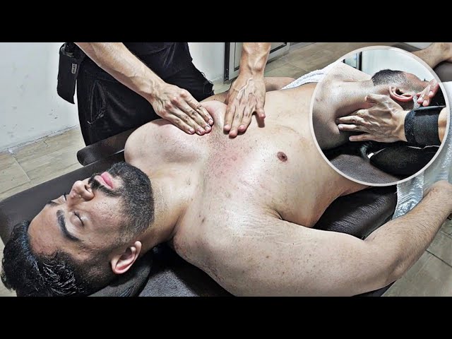 ASMR Chest Massage & Neck Massage