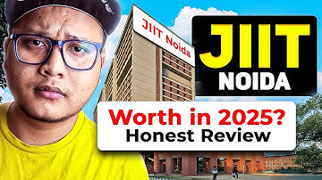 JIIT Noida BTech CSE 2025 🤯 Worth It or Hype? | Brutally Honest Review