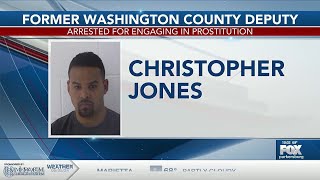 Former deputy arrested for engaging in prostitution