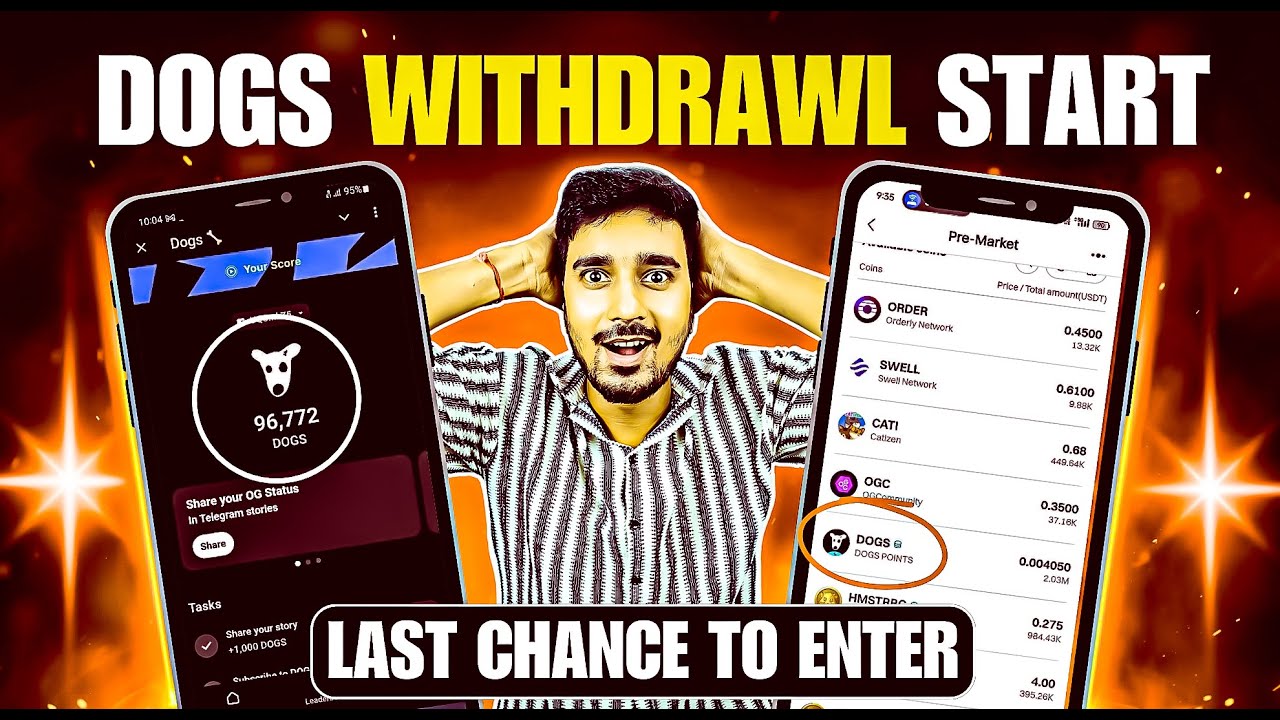 🤑 DOGS AIRDROP WITHDRAWAL START | DOGS COIN LISTING DATE CONFIRM | DOGS ...