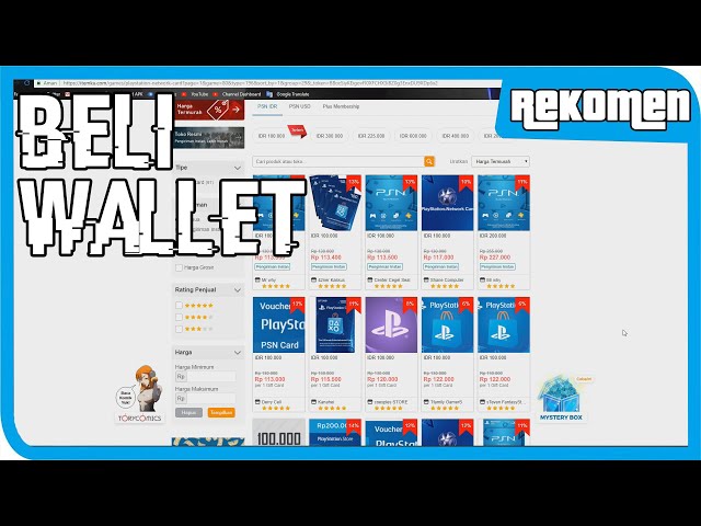 Rekomendasi Tempat Beli Voucher Game Termurah Steam Wallet Psn Ps Etc Youtube