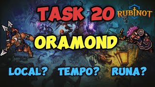 Famous Task 20 - Oramond - Rubinot Profile