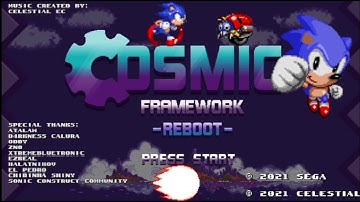 Sonic Cosmic framework -REBOOT- Android  ( fan game )