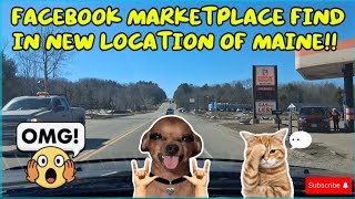 WENT TO NEW AREA OF MAINE FOR A FACEBOOK MARKETPLACE FIND WE NEEDED!! 