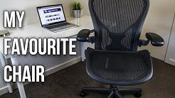 Herman Miller Aeron Chair Review - Most Comfortable Computer Chair? 
