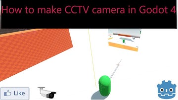 How to make CCTV camera in Godot 4 @programmingbird
