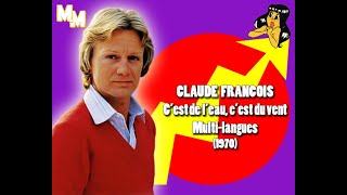 Claude François - C'est de l'eau, c'est du vent - multi langue