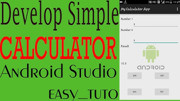 Simple Calculator| Full Android App Development | Android Studio Tutorial | 2016 | HD