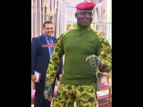 الكابتن إبراهيم تراوري رئيس بوركينا فاسو