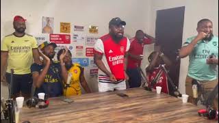 LEICESTER VS ARSENAL | AARON RAMSDALE SAVE  FAN REACTION