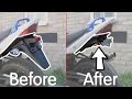 Fitting a Tail Tidy / Fender Eliminator