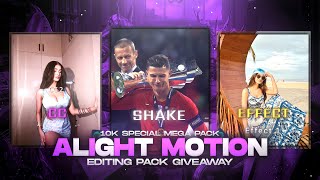 Alight Motion Mega Pack Giveaway 10K Special Video Editing Pack Dev2Op