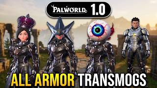 ALL TRANSMOGS Armor & Helmets in Palworld 1.0