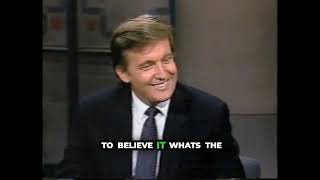 DONALD TRUMP X DAVID LETTERMAN 1987 *MUST WATCH*