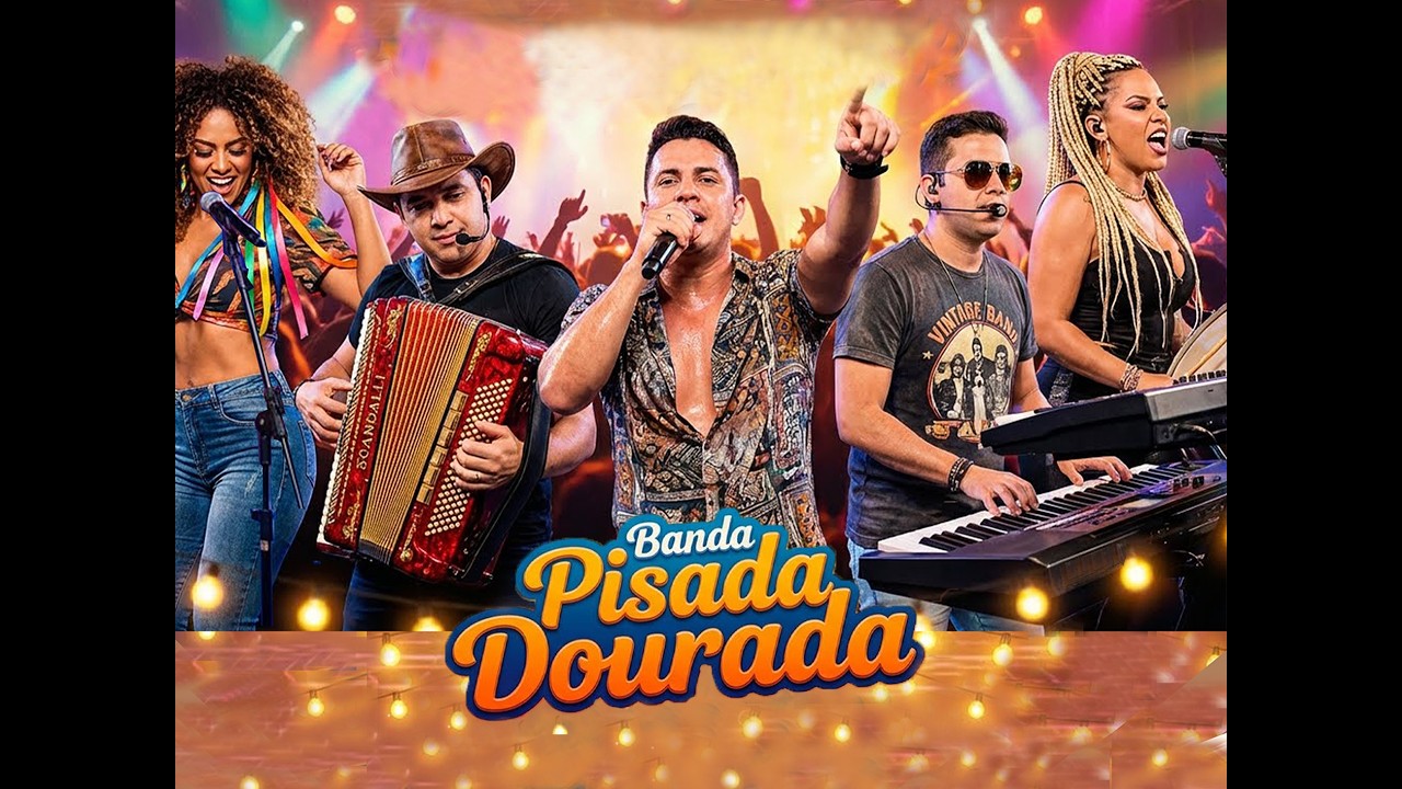 GALERA NO EMBALO DO FORRÓ BANDA PISADA DOURADA