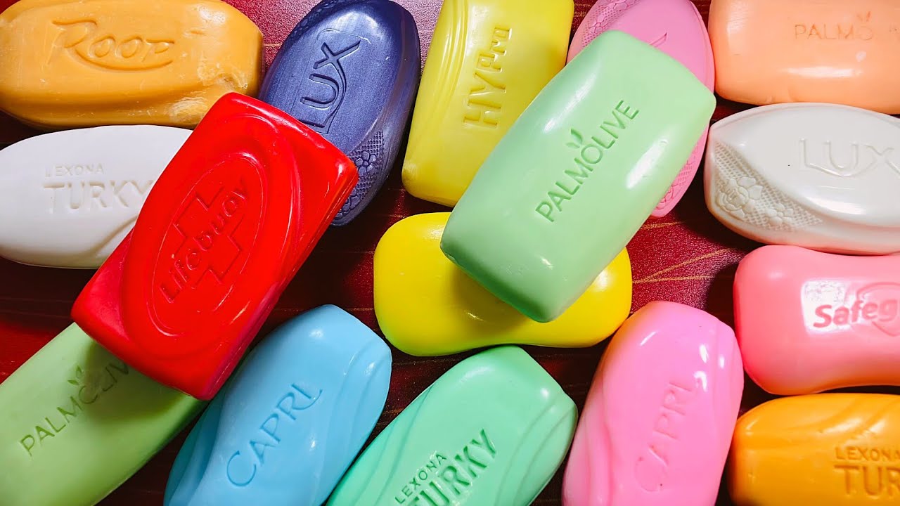 Satisfying ASMR Soaps Unwrapping Soap Opening Relaxing Sound Soap ASMR Мыло АСМР Unboxing