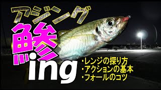 【アジング】水深がわからない時はこう釣れ！お手軽＆簡単♪コツはフォールの調整だけ！りんたこの漁港アジング前編【MTフォール】