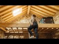 Installing Velux Windows in our Roof! Building an Off-Grid Stone Cottage