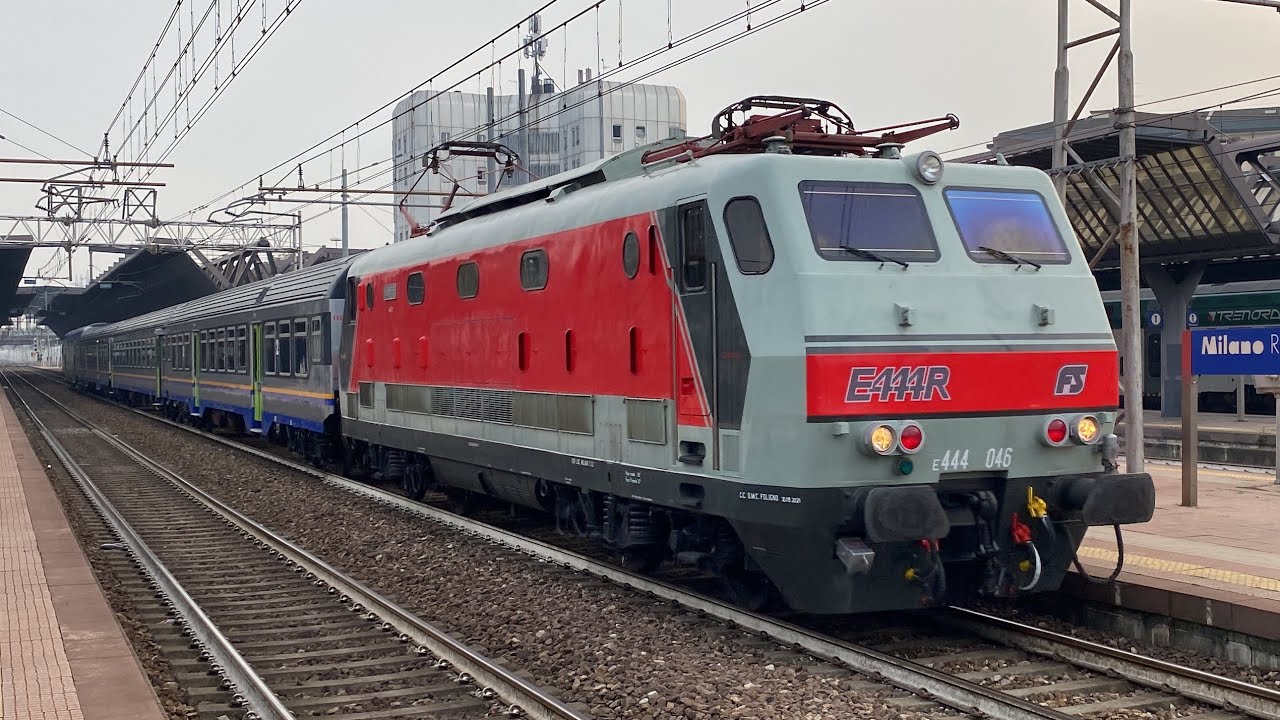 TRENI PASSEGGERI E MERCI in arrivo, partenza e transito tra Milano Centrale e Rogoredo!