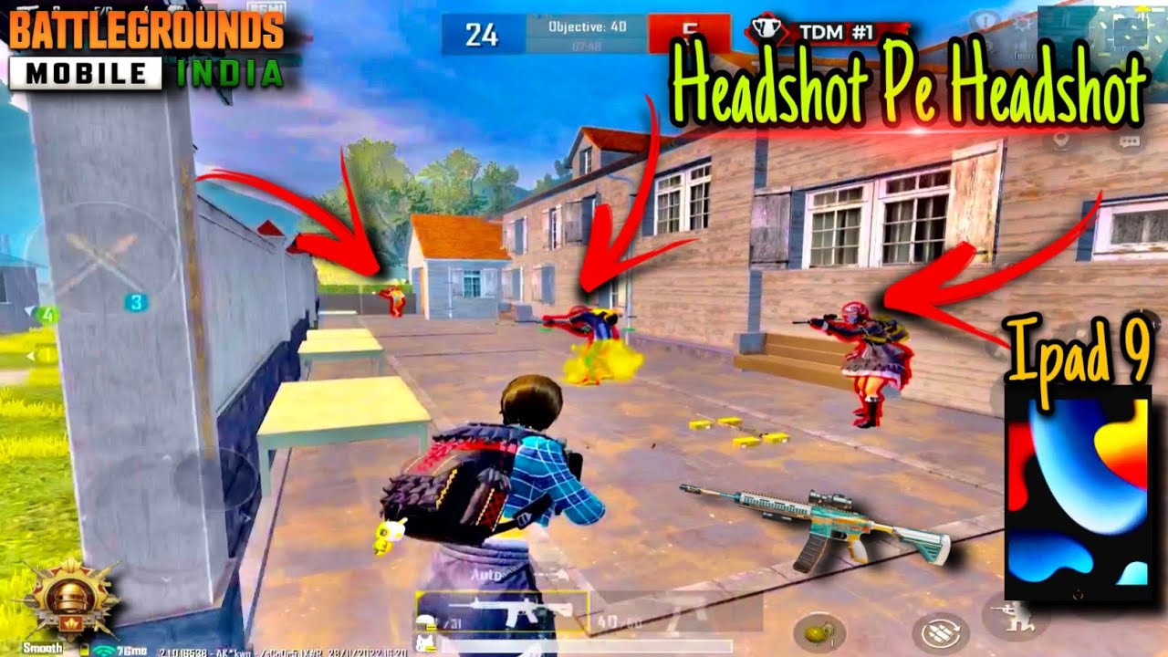 Headshot Pe Headshot Like Jonathan,Dynamo,IndAkhil with Ipad9🔥