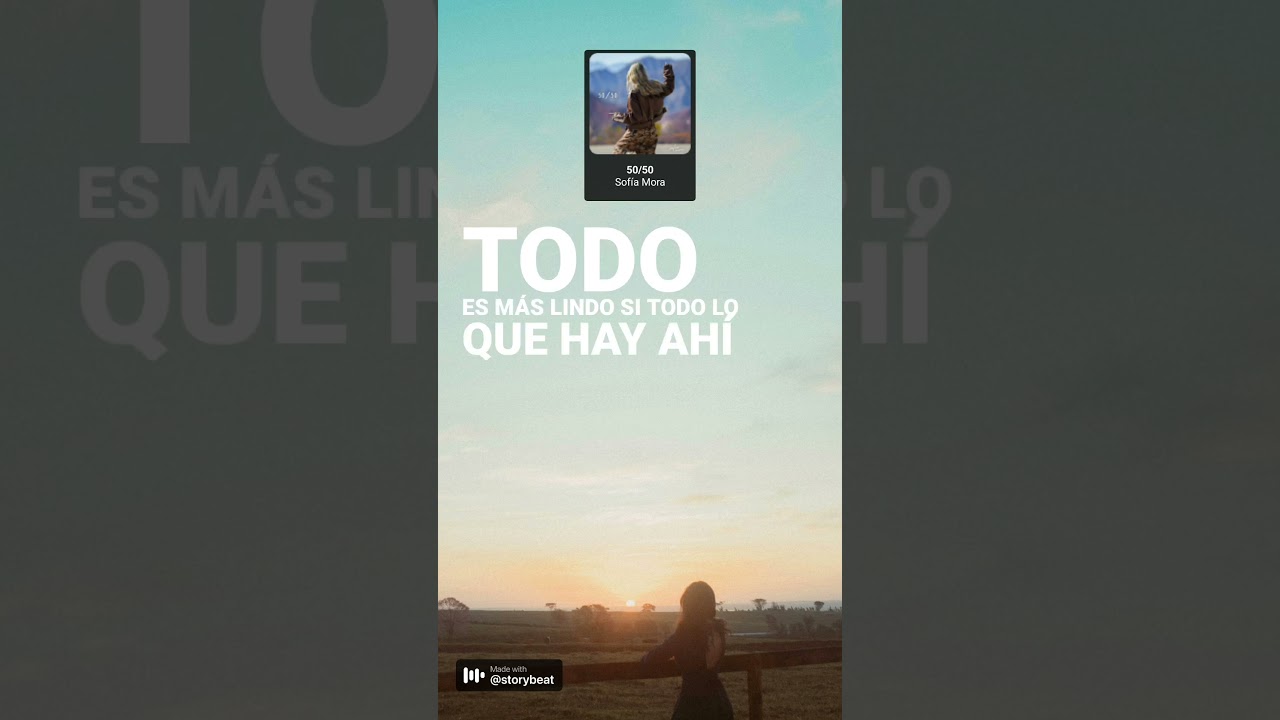 Obejrzyj 50/50 - Sofia Mora #50/50 #sofiamora #lacanciondeldia #musica #music #viral #talento #arte w YouTube Obejrzyj 50/50 - Sofia Mora #50/50 #sofiamora #lacanciondeldia #musica #music #viral #talento #arte w YouTube