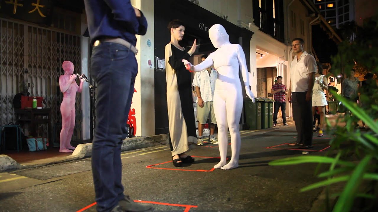 It's not red at Haji Lane