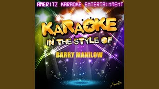 Rags to Riches (In the Style of Barry Manilow) (Karaoke Version)