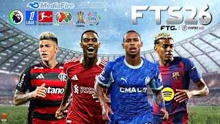 PRA JOGAR AGORA!? FTS 2026 ANDROiD 14&15 DOWNLOAD MEDIAFIRE ✅ GRÁFICOS PERFEITOS 