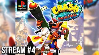 Crash Bandicoot Warped PS1 Playthrough #4