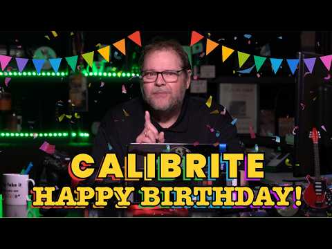 Calibrite 50 years, congratulations from Frank Doorhof