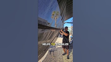 RV Quick Disconnect Awning- Sun Shade