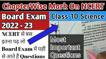 Physics Board Exam 2023 NCERT Most Important Questions II Class 10 Science II Chapter Wise Imp Quest