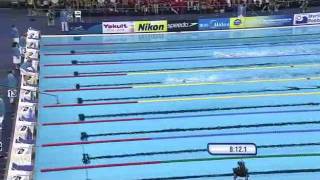Sun Yang Amazing 1500M WR Swim at Shanghai Aquatics 2011 (Complete)