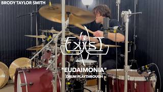 EXIST - Eudaimonia - Drum Playthrough - Brody Taylor Smith