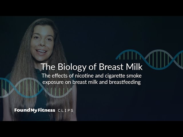 The effects of nicotine and cigarette smoke exposure on breast milk and  breastfeeding
