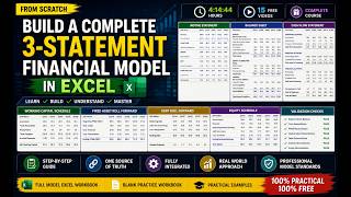 15. 3-Statement Model - Validation &amp; Error Checks التحقق من صحة النموذج