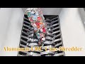 Scrap aluminum ubc cans shredder  recycling machine industrial shredder aluminum recycling