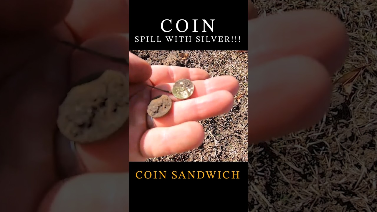 Coin Spill Sandwich With Silver!!!